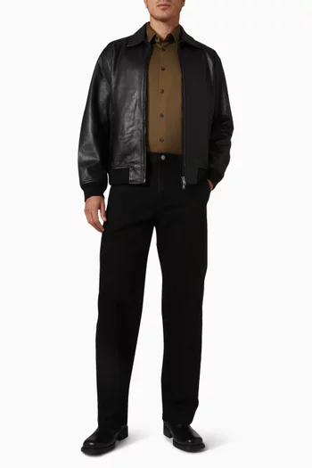 قميص سيلفان منسوج