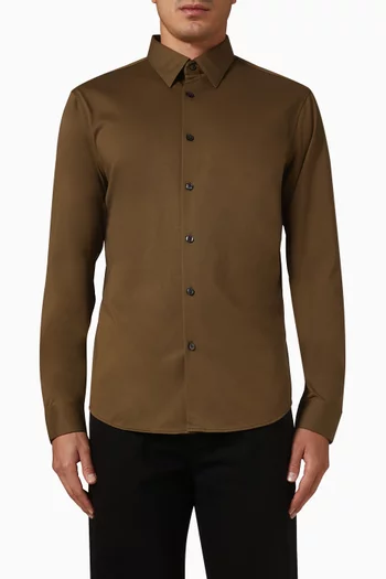 قميص سيلفان منسوج