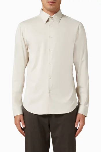 قميص سيلفان منسوج