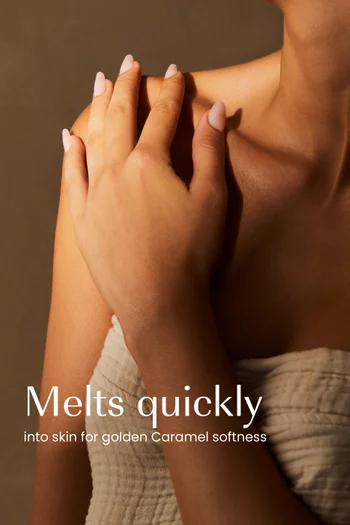 زيت جاف بعبير الكراميل والعسل لتغذية البشرة