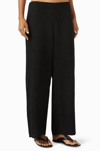 High-waisted Wide Ankle Pants