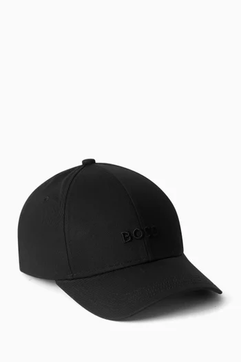 Ari Logo Embroidered Baseball Cap in Cotton