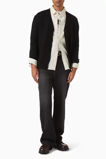 Clement Striped Shirt in Cotton-wool