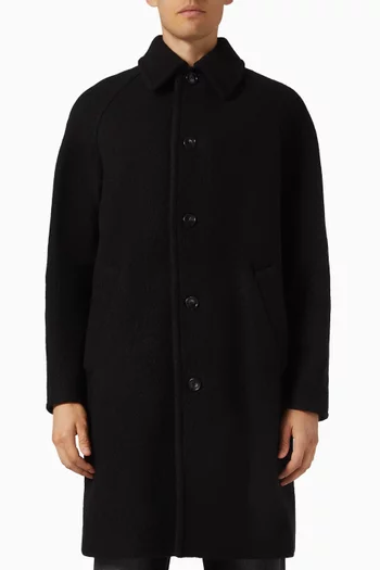 Gaston Overcoat in Felted Wool