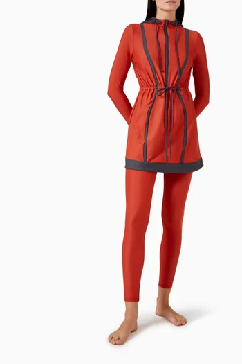 Taali Swim Dress in Stretch-nylon