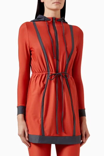 Taali Swim Dress in Stretch-nylon