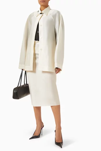 Chieu Skirt in Vietnamese-silk