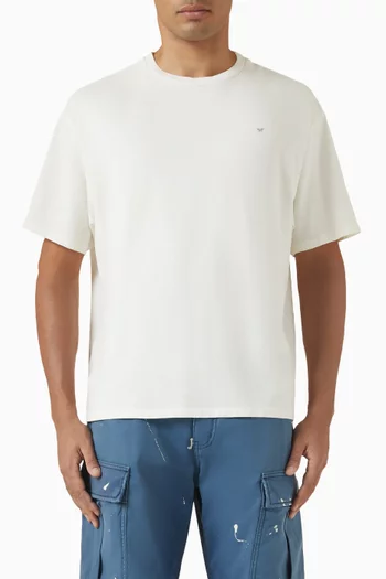 Micro Logo T-shirt in Cotton