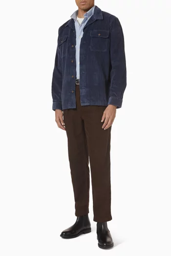 Saharan Overshirt Jacket in Corduroy