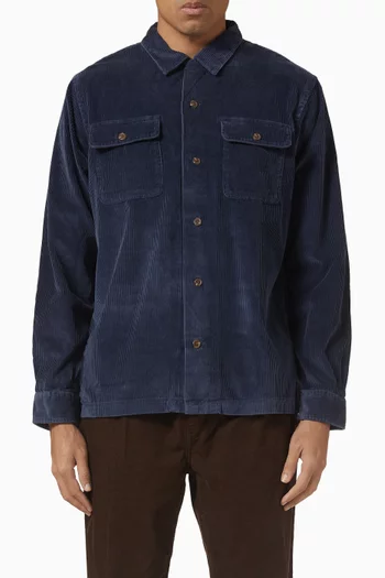 Saharan Overshirt Jacket in Corduroy