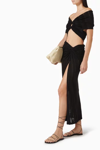 Vis Maxi Skirt