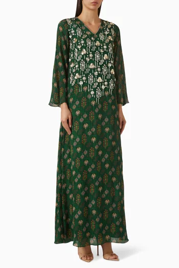 Bead-embellished Kaftan