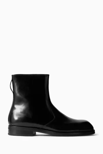 بوت بسحّاب جلد