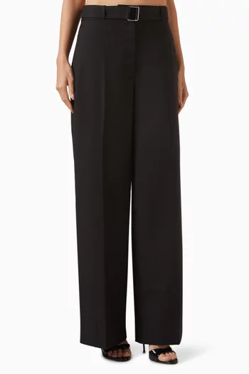 Castro Wide Leg Belted Pants