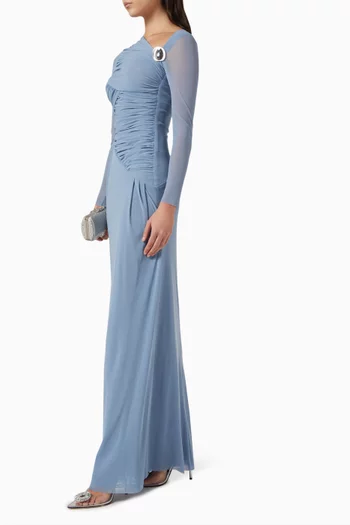 فستان بلارون مزيج قطن