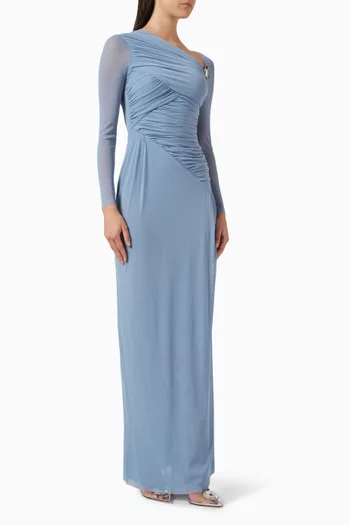 فستان بلارون مزيج قطن