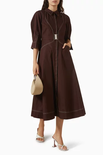 فستان ديان بنمط قميص