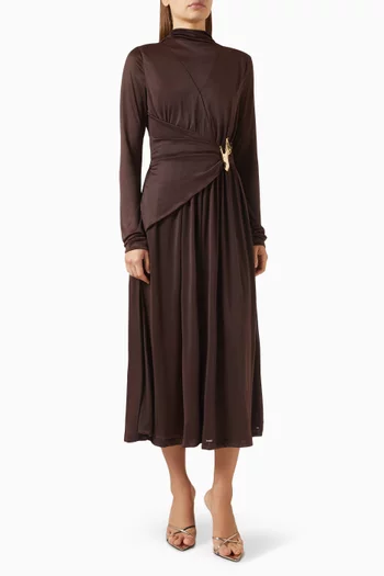 فستان ليليان متوسط الطول