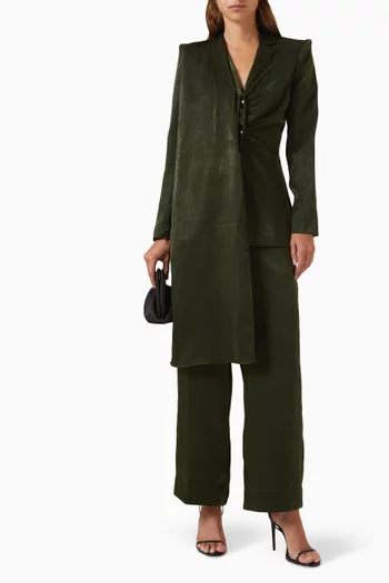 طقم فيليب جاكيت وبنطال مزيج فيسكوز