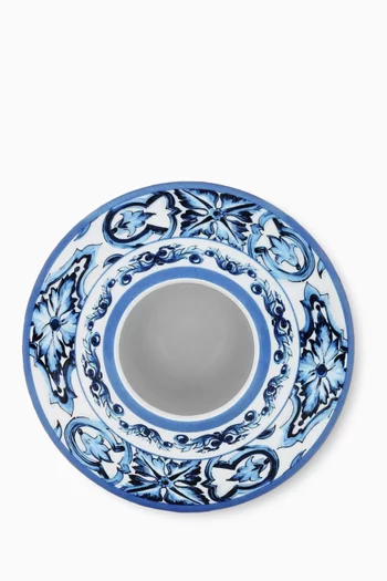 مزهرية امفورا صغيرة بنقشة بلو ميديترانيو بورسلين