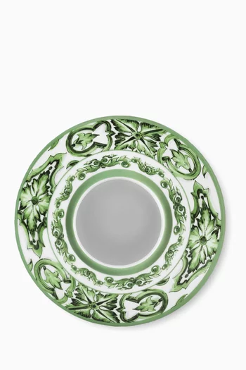 مزهرية امفورا صغيرة بنقشة مايولكا بورسلين