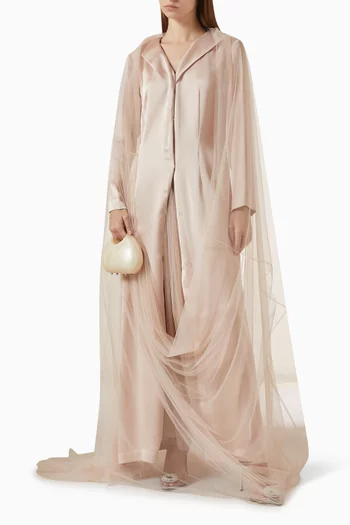 Gathered Skirt in Tulle