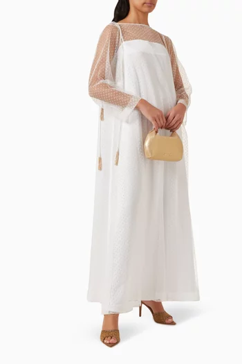 Bead-embellished Abaya