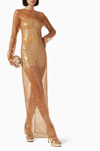 Thom Sequin-embellished Dress in Mesh
