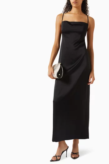 فستان فيبي بتصميم سهل الارتداء ستان