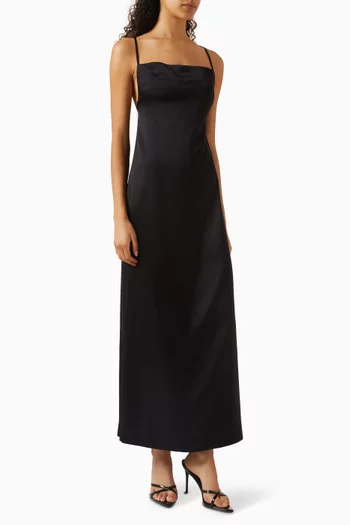 فستان فيبي بتصميم سهل الارتداء ستان