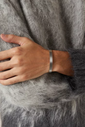 21g Ribbon Bracelet in Sterling Silver