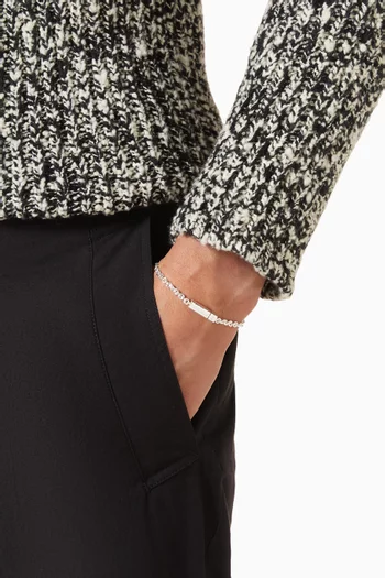 11g Cable Bracelet in Sterling Silver