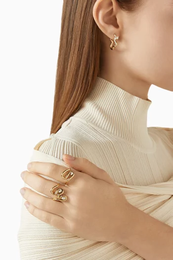 Drift Diamond Ring in 18kt Gold