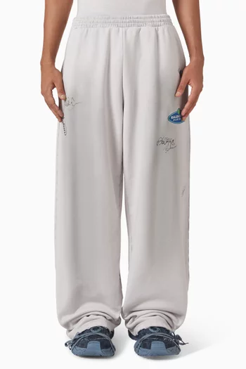 Banana Baggy Pants in Fleece