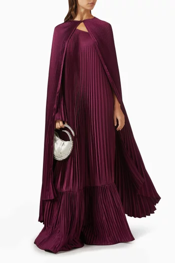 Extravagance Cape in Plissé