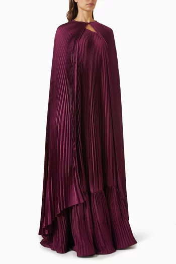 Extravagance Cape in Plissé
