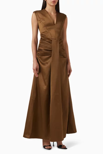 فستان ايرا طويل برباط ستان