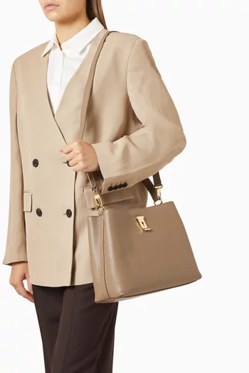 Liv Tote Bag in Grained Leather