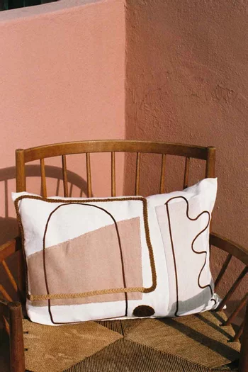 Zahrada Pillowcase in Cotton & Wool