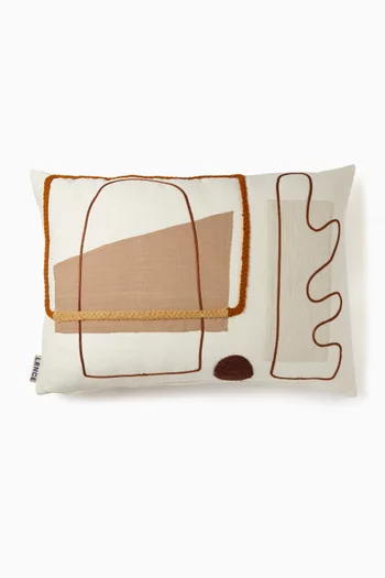 Zahrada Pillowcase in Cotton & Wool