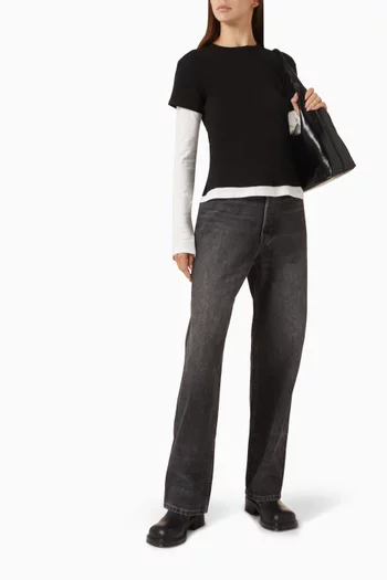 Rory Layered Top in Cotton