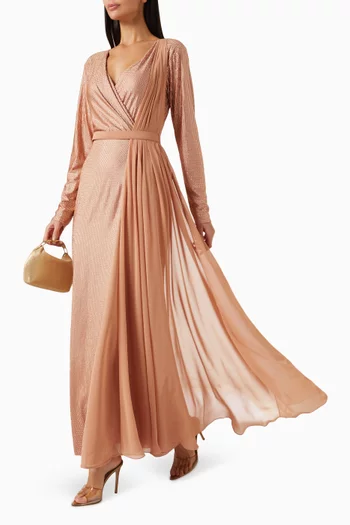 Wrap-style Kaftan