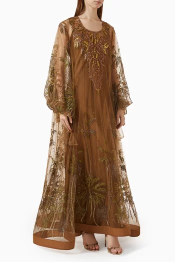 Bead-embellished Kaftan