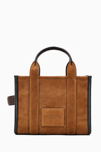 The Small Tote Bag in Suede