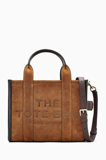 The Small Tote Bag in Suede
