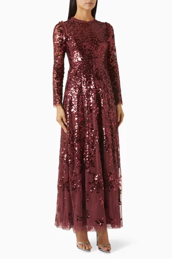 Rosanna Lattice Gown in Tulle