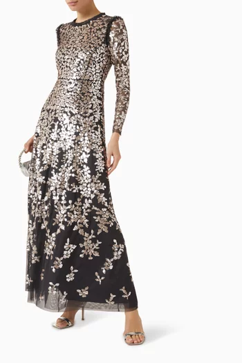 Rosanna Lattice Gown in Tulle