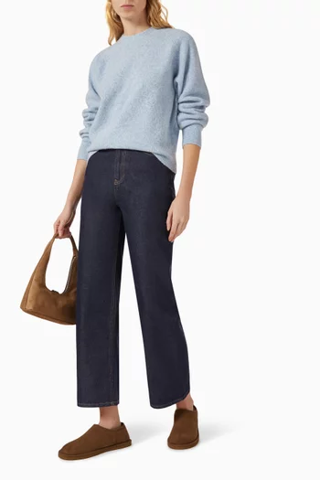 Essential Straight-leg Jeans in Denim