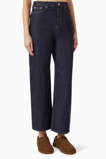 Essential Straight-leg Jeans in Denim