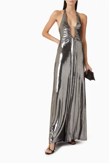 فستان جينيفر جيرسيه لامع